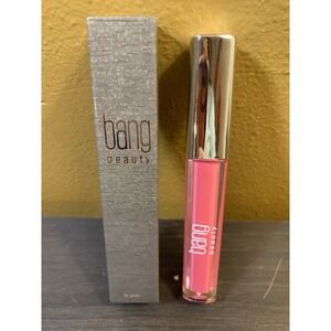Bang Beauty Lip Gloss ROSIE 0.1 oz Full Size Brand New In Box